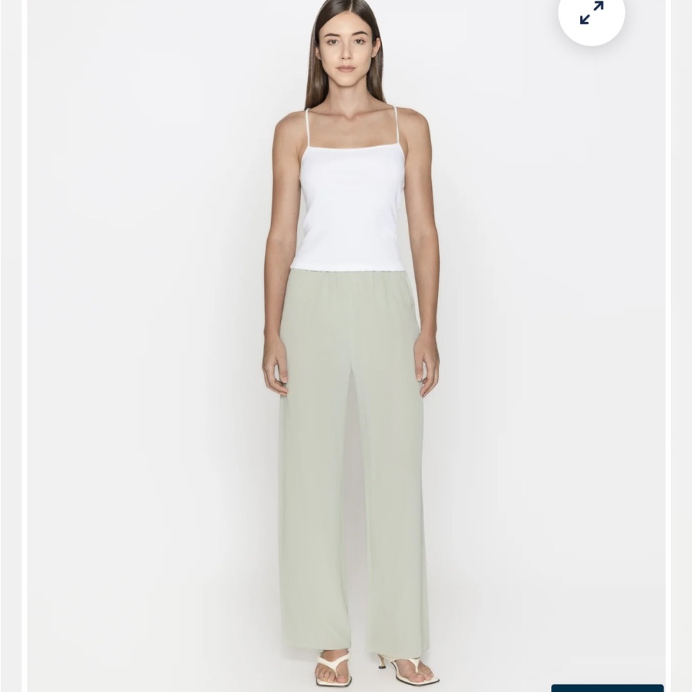 NWT Grana Sage Silk Pants